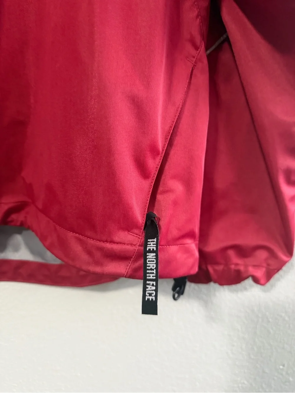 The North Face Men's Red Full-Zip Windbreaker